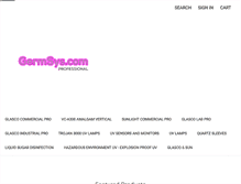 Tablet Screenshot of germsys.com
